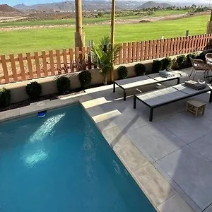 Golf Tenerife South: Mountain View With Heated Pool And Accessible Amenities Villa